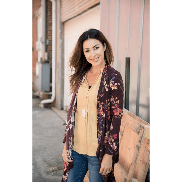 Floral Waterfall Cardigan - Betsey's Boutique Shop