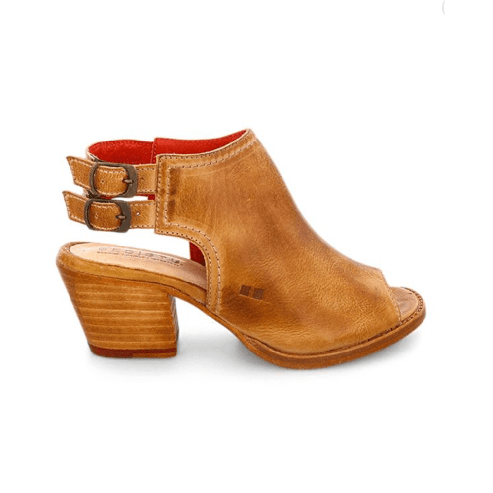 Bed stu peep clearance toe booties