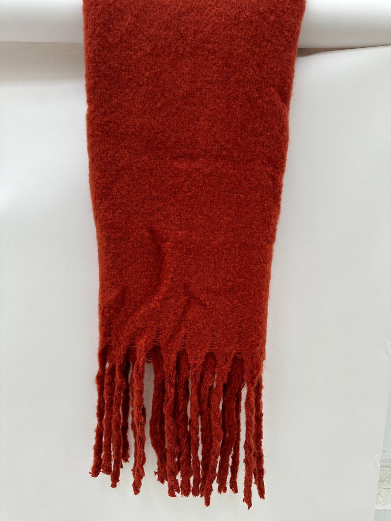 Cute & Cozy Twisted Fringe Scarf - Betsey's Boutique Shop