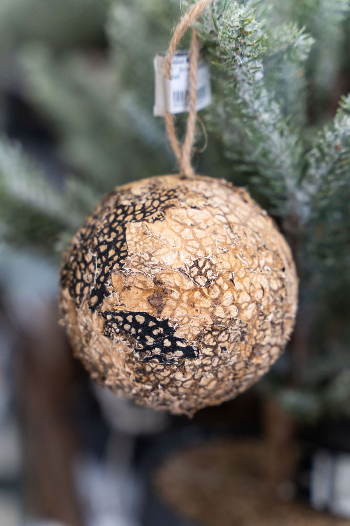 Dried Natural Ornament Ball - Betsey's Boutique Shop -