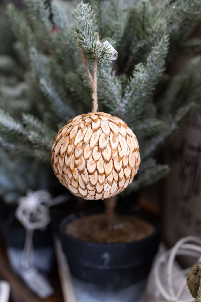 Dried Natural Ornament Ball - Betsey's Boutique Shop -