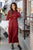 Elegant Tiered Long Sleeve Maxi Dress - Betsey's Boutique Shop -