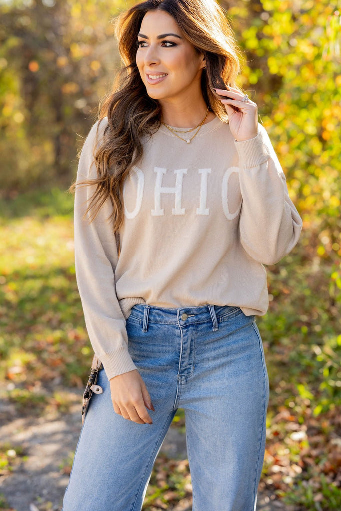 Ohio Sweater Tee - Betsey's Boutique Shop -