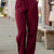 Side Slit Drawstring Sweatpants