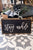 Stay Awhile Wooden Framed Sign - Betsey's Boutique Shop -