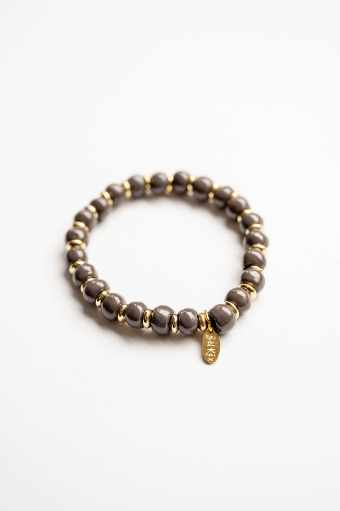 Bel Koz 14k Gold Accented Clay Bracelet - Betsey's Boutique Shop -