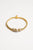 Bel Koz Simple Clay Gold Bracelet - Betsey's Boutique Shop -