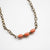 Bel Koz Simple Elongated Clay Bead Necklace