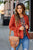 Ribbed Relaxed Sleeve Sweatshirt Blazer - Betsey's Boutique Shop -