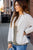 Ribbed Relaxed Sleeve Sweatshirt Blazer - Betsey's Boutique Shop -