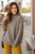 Mixed Ribbed Mock Neck Sweater - Betsey's Boutique Shop -