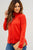 Raw Stitched Turtleneck Sweater - Betsey's Boutique Shop -
