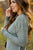 Heathered Solid Trim Button Sweater - Betsey's Boutique Shop -
