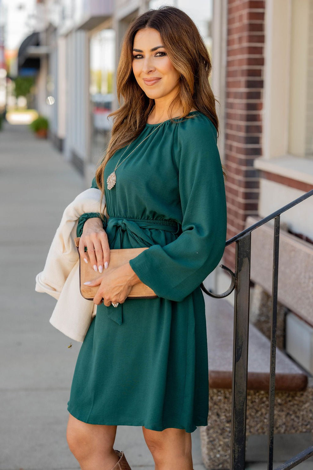 Marmalade Balloon Sleeve Mini Dress – Paxton Avery & Co